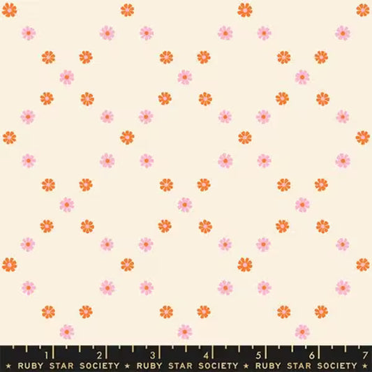 Best Day Ever: Diamond Flowers in Posy Orange