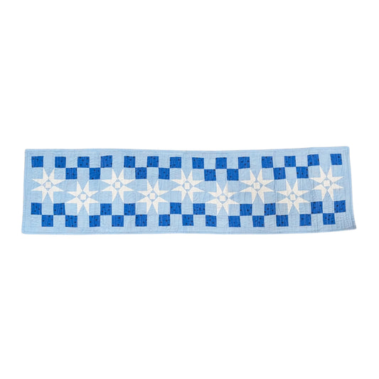 Snowdrift Sparkle Table Runner Pattern by Slightly Biased