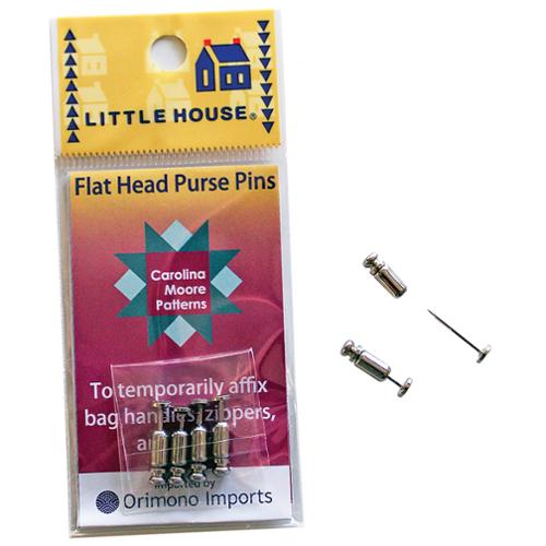 Flat Head Purse Pins