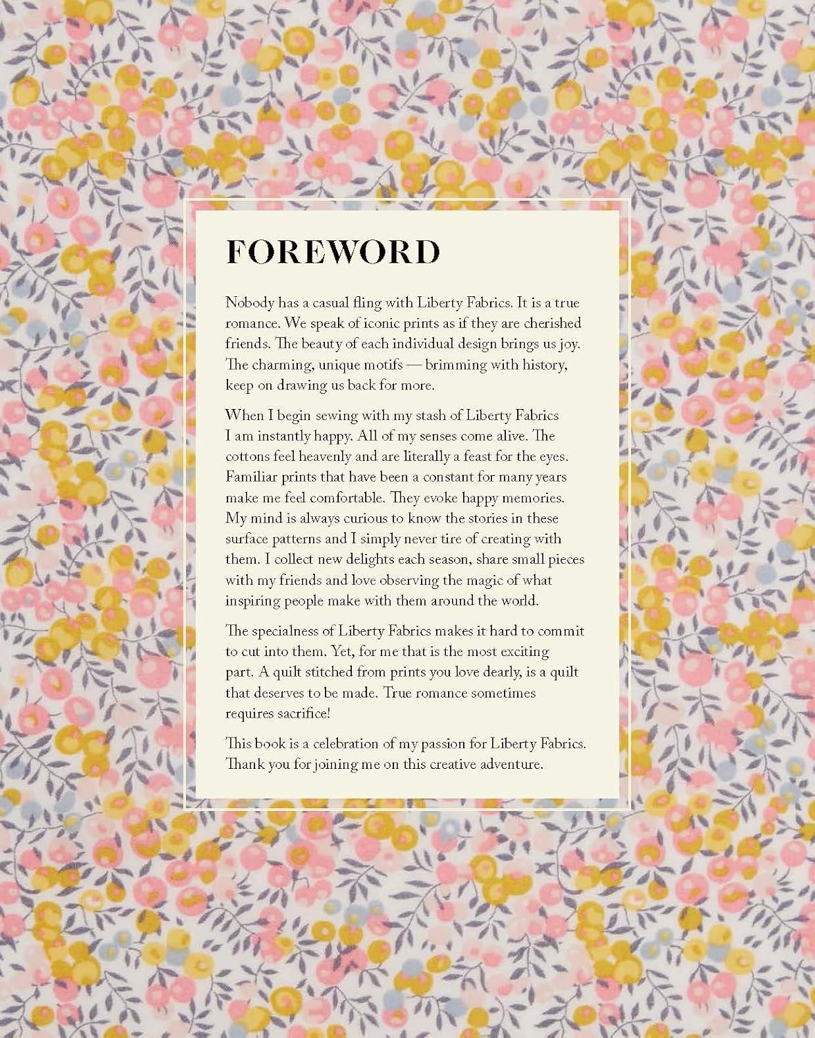 Quilting with Liberty Fabrics by Jenni Smith