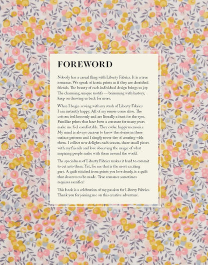 Quilting with Liberty Fabrics by Jenni Smith