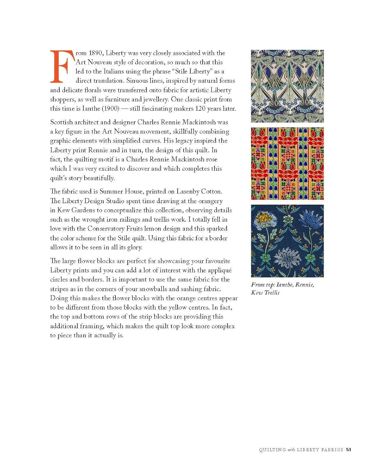 Quilting with Liberty Fabrics by Jenni Smith