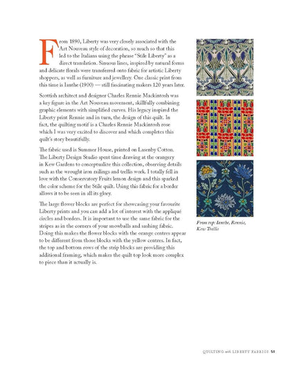 Quilting with Liberty Fabrics by Jenni Smith