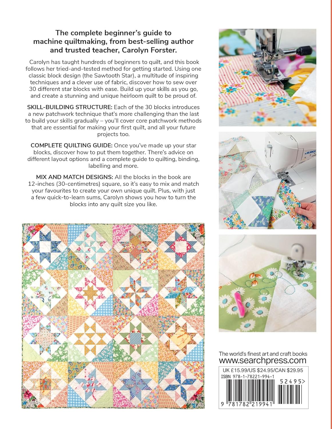 The Easy Guide to Machine Quilt Making by Carolyn Foster