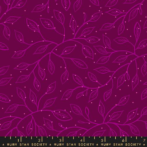 Glow Garden: Wandering Vine in Purple Velvet