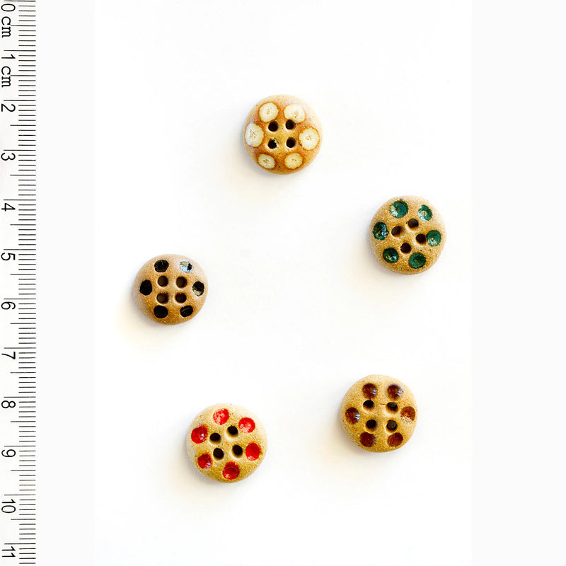 Colorful Dot Buttons
