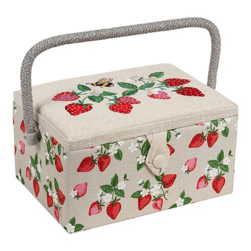 Strawberry Medium Sewing Box