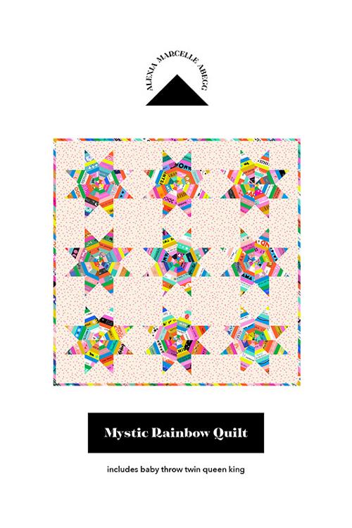 Alexia Marcelle Abegg: Mystic Rainbow Quilt Pattern