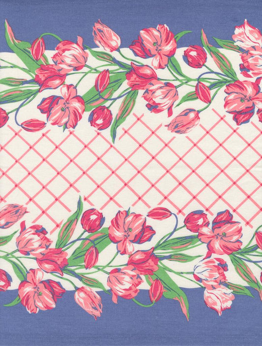 Tulips Classic Retro Toweling