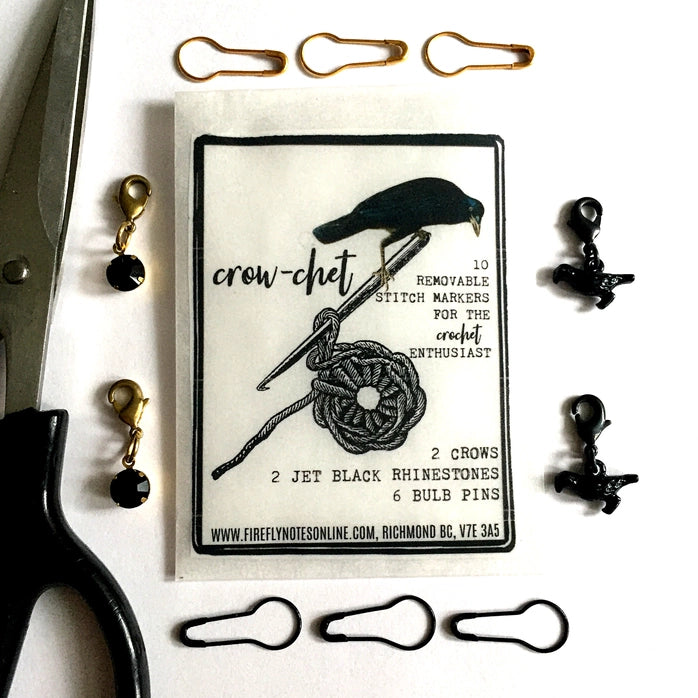 Crow-chet Stitch Markers