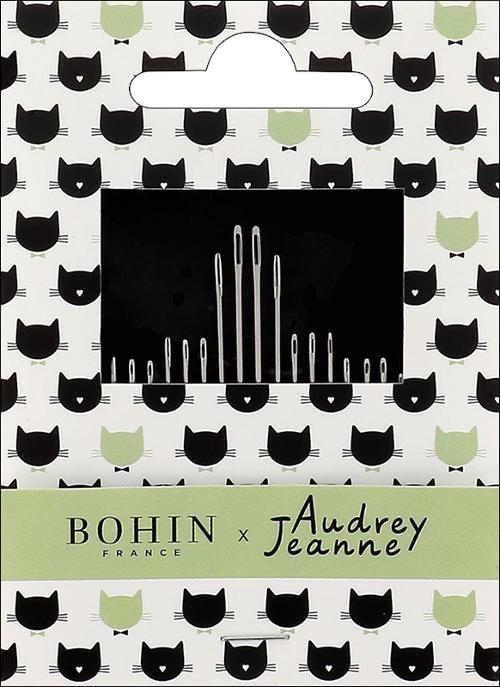 Bohin x Audrey Jeanne Needle Book - 20pc