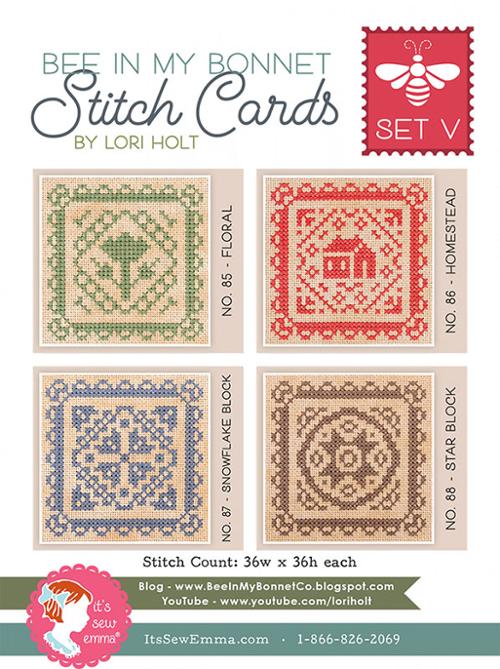 Lori Holt Stitch Cards: Floral