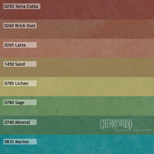 Cherrywood Fabrics 8-Step Half Yard Bundles
