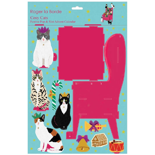 Pop & Slot Advent Calendar: Cosy Cats