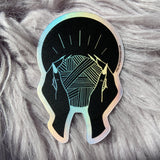 Yarnbearer Matte Holographic Sticker