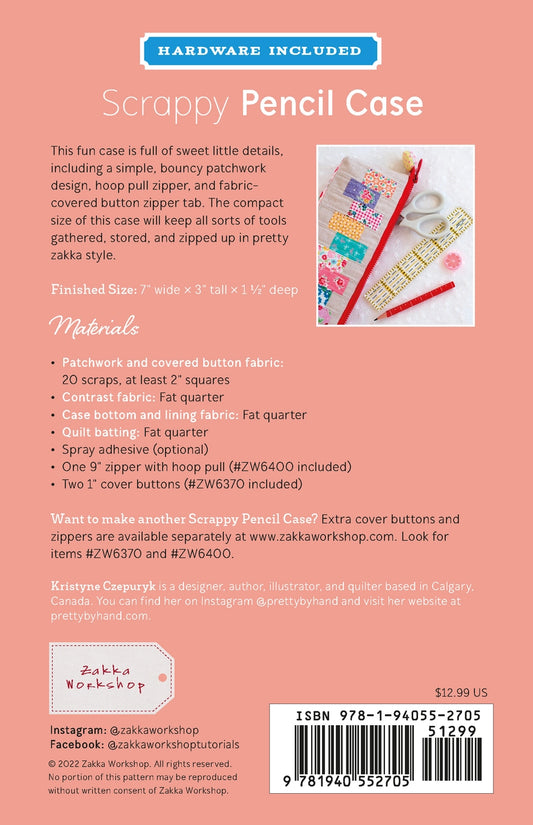 Zakka Workshop - Scrappy Pencil Case
