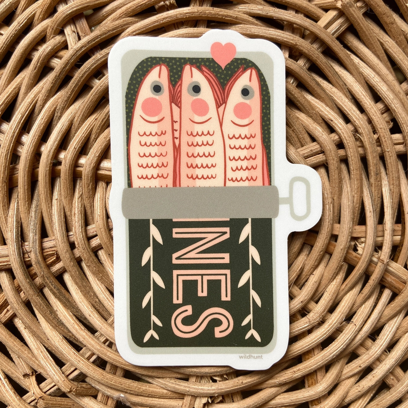 Sardine Love Sticker