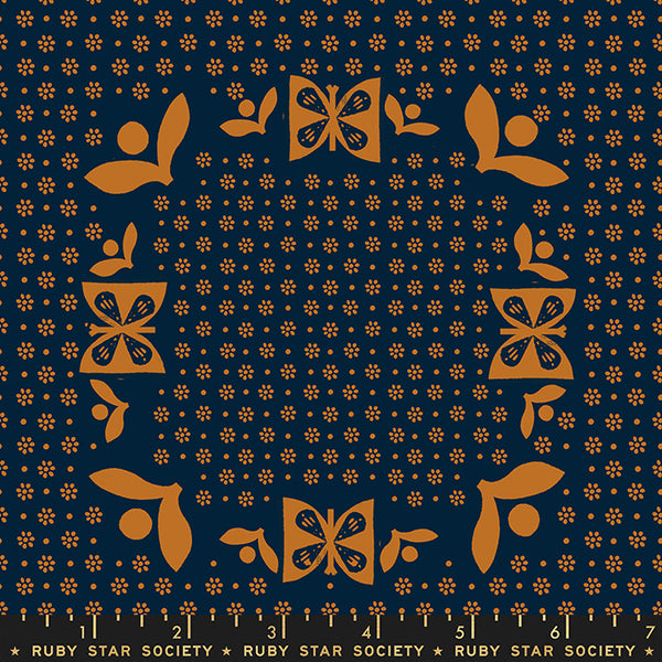 Sugar Maple: Tablecloth in Navy
