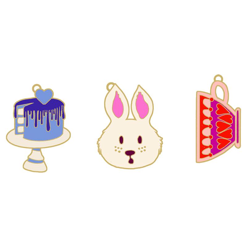 Ruby Star Zipper Pulls- Hello Alice