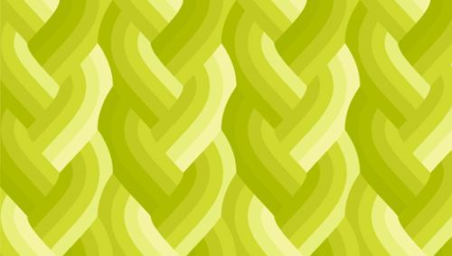 Echo Braid in Acid Green