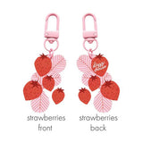 Strawberry Zipper Charm by Lizzie House