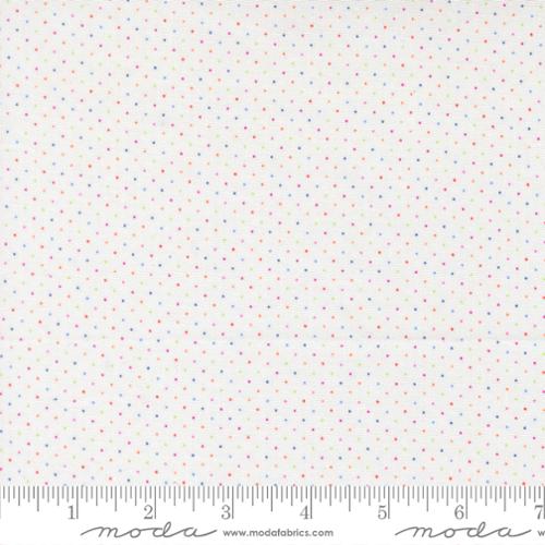 Fruit Salad: Dots in Off-White