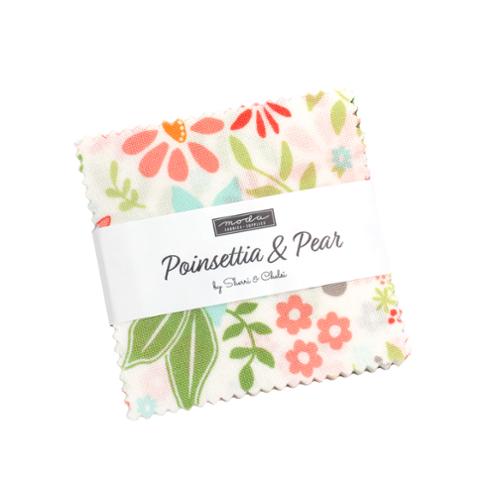Poinsettia and Pear Mini Charm Pack