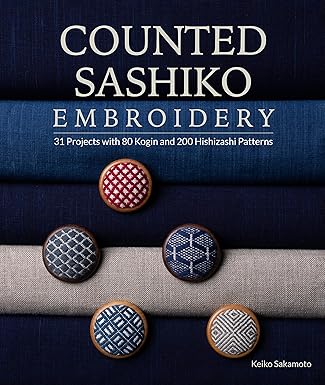 Counted Sashiko Embroidery by Keiko Sakamoto