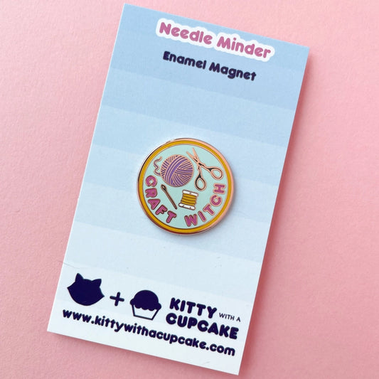 Craft Witch Enamel Pin