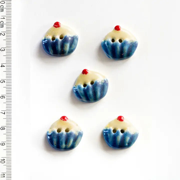 Cupcake Buttons