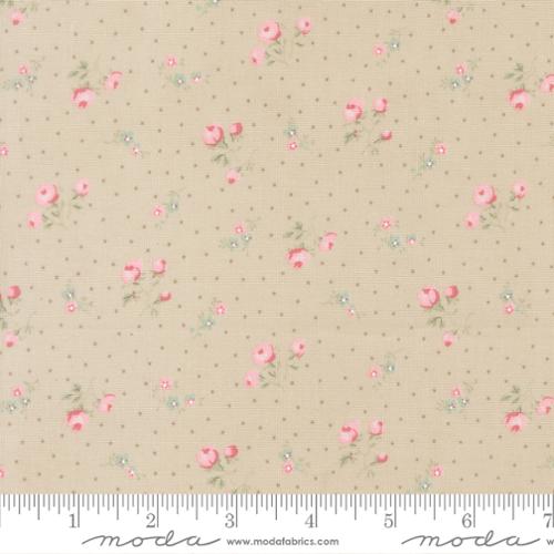 Abide Floral Dots in Stone