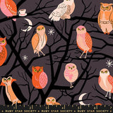 Freaky Familiars: Novelty Owls in Eggplant