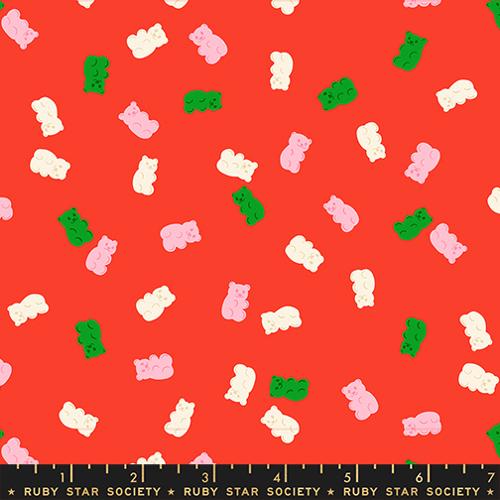 Merry Happy: Merry Gummy Bears in Lollipop Red