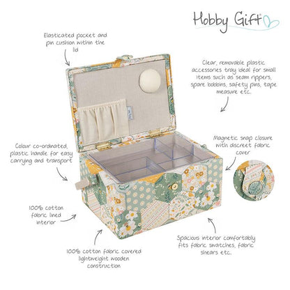 Patchwork Bee Sewing Box