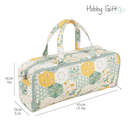 Patchwork Bee Knit Bag