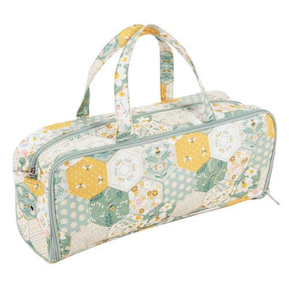 Patchwork Bee Knit Bag
