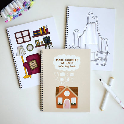 Kyn You Believe It: Make Yourself At Home Coloring Book