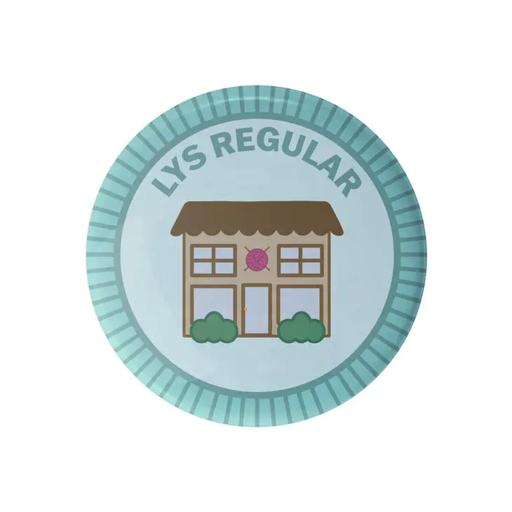 LYS Regular Knitting Merit Badge