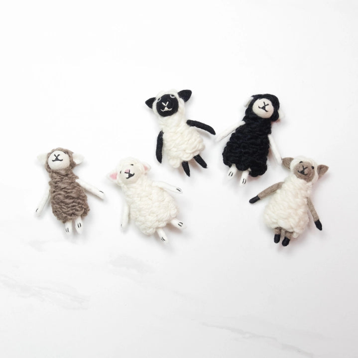 Winding Road: Sheep Finger Puppet