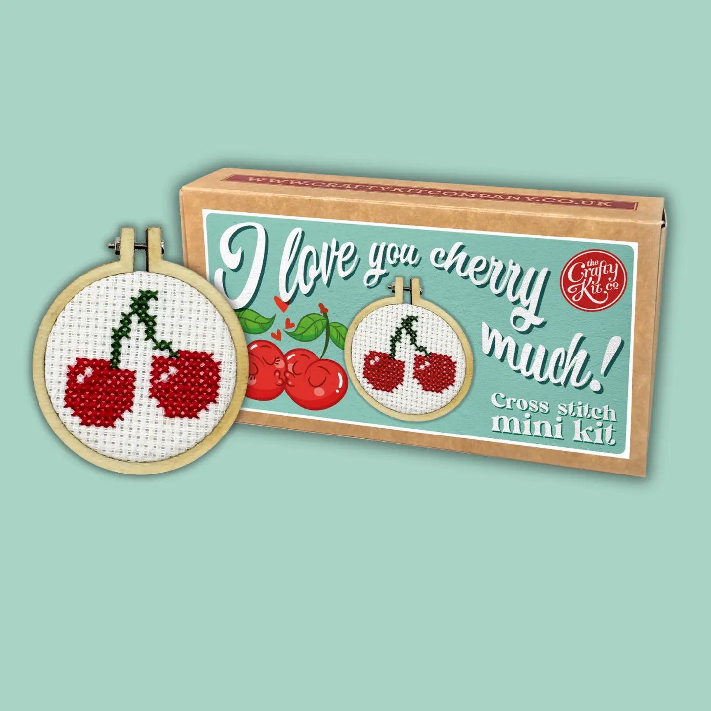 Mini Matchbox Cross Stitch Kit - Multiple Designs