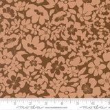Feather and Forest Bloom: Floral Fusion in Walnut