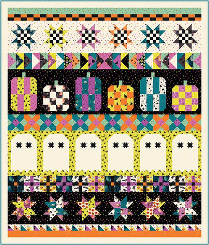 Boo Crew Block of the Month by Sarah Sumbera