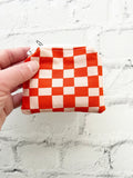 Mangham Made: Small Checkered Zipper Pouch