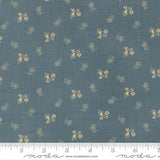 Miss Mollie: Small Floral in Weathered Blue