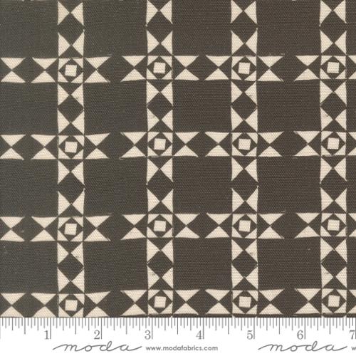 Imprint Canvas: Quilt Stars in Iron