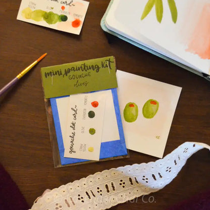 Mini Holiday-Themed Painting Kits from Lavender Chai Co. (Multiple Varieties)