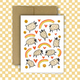Sheep Magic Greeting Card