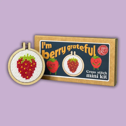 Mini Matchbox Cross Stitch Kit - Multiple Designs