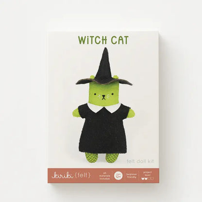 Halloween Cat Felt Doll Kit - Multiple Varieties to Choose From!