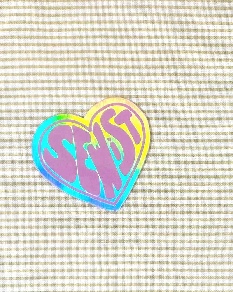 Feral Notions: Holographic Sewist Sticker
